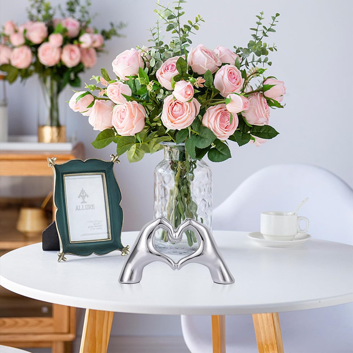 Room Home Decor Aesthetics / Electroplated Silver