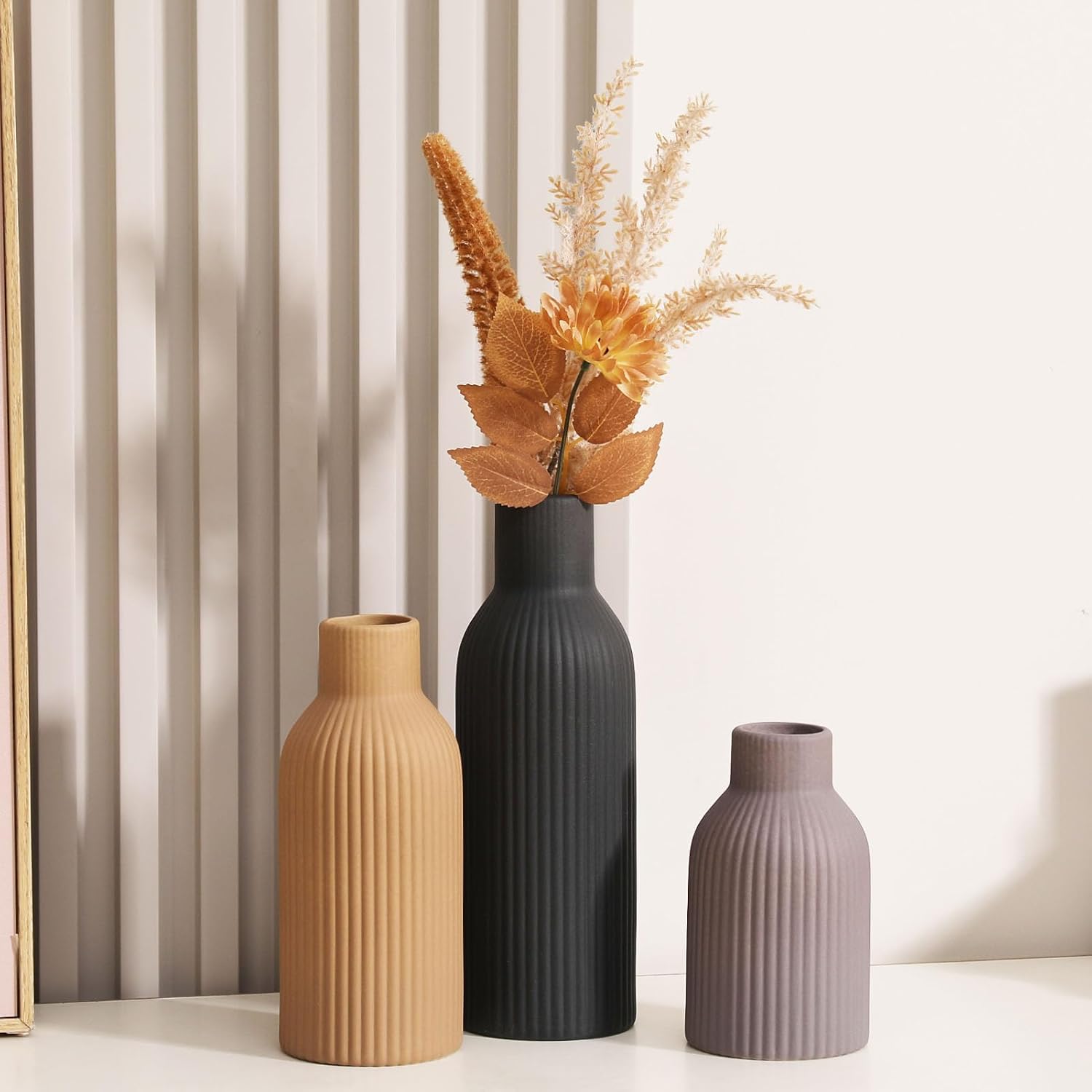 Ceramic Vase / Handcrafted Ceramic Vases / Set B / Set of 3