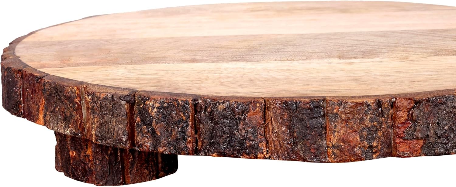 Mango Wood Pedestal Stand