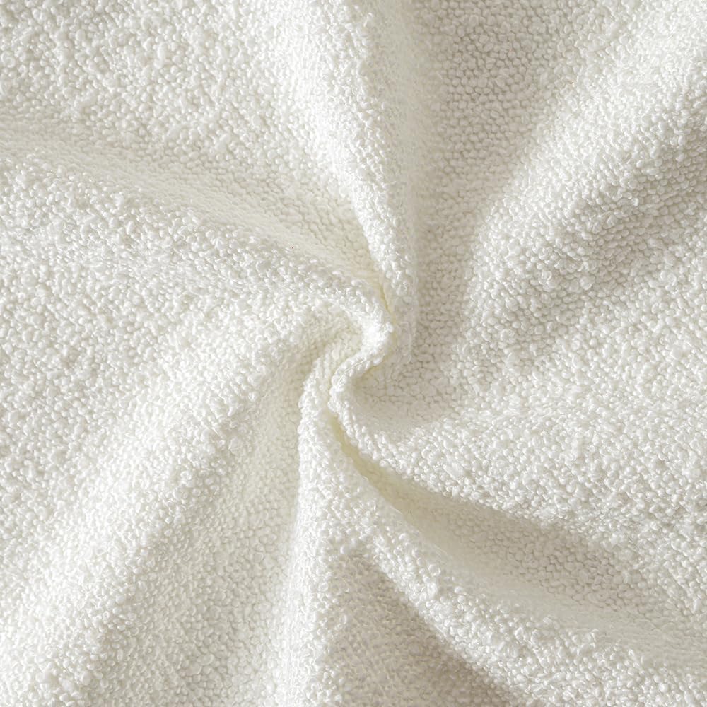 Decorative Pillow Covers / 18 x 18 / White / Set of 2