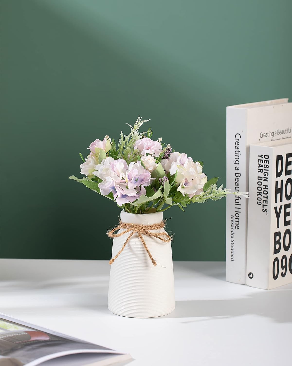 Ceramic Vase / Decorative Vase / White