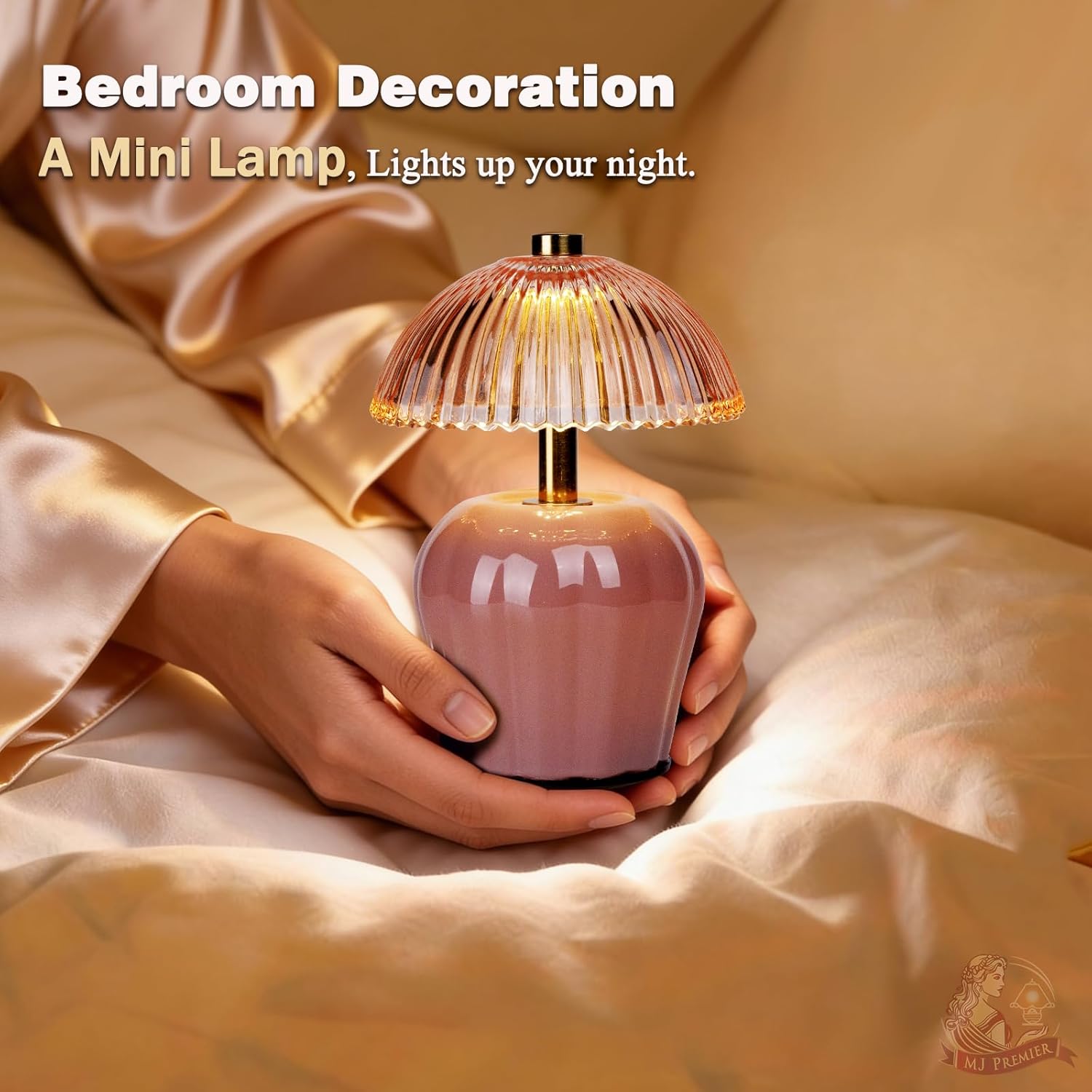 Rechargeable Table Lamp / Pink-2packs