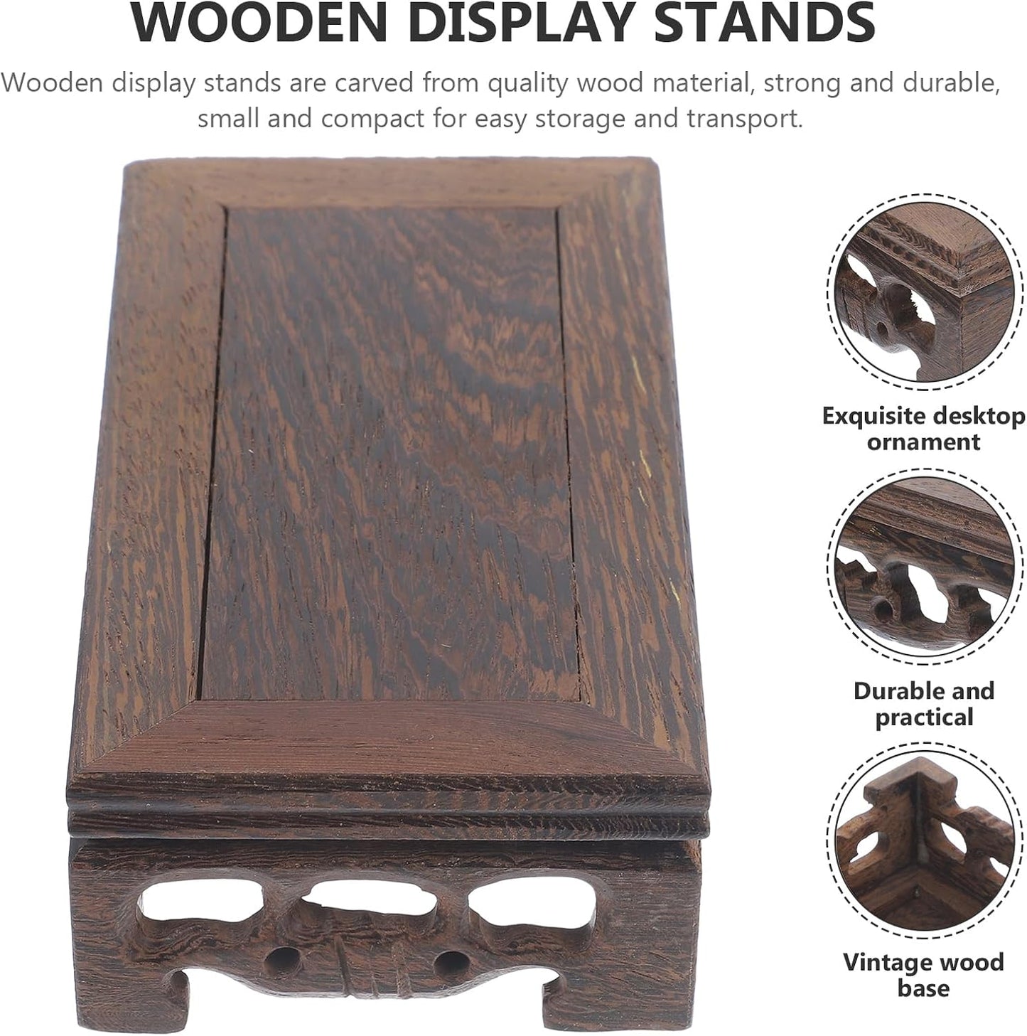 Solid Wood Display Stand / Pine Wood