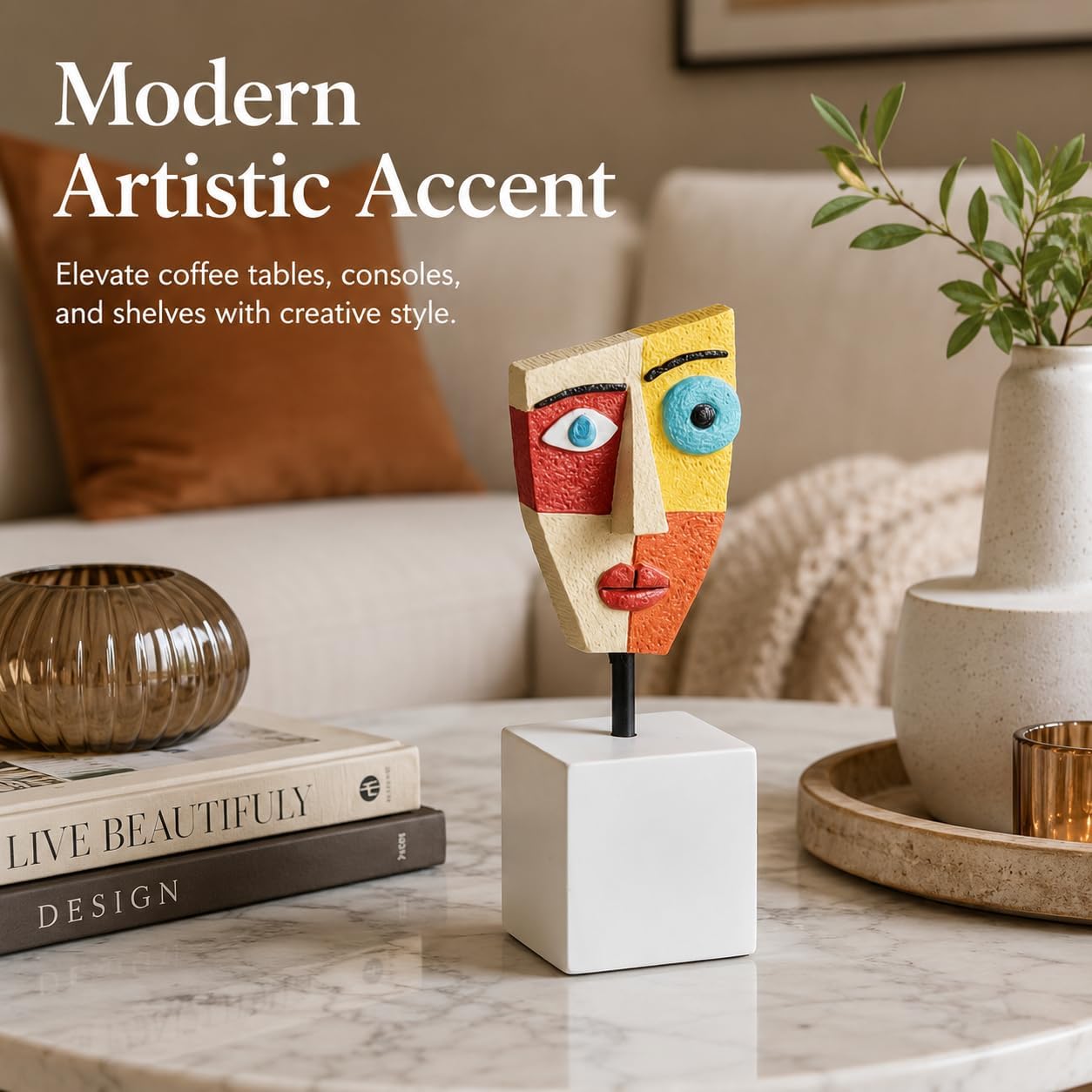 Mid Century Modern Statue / D