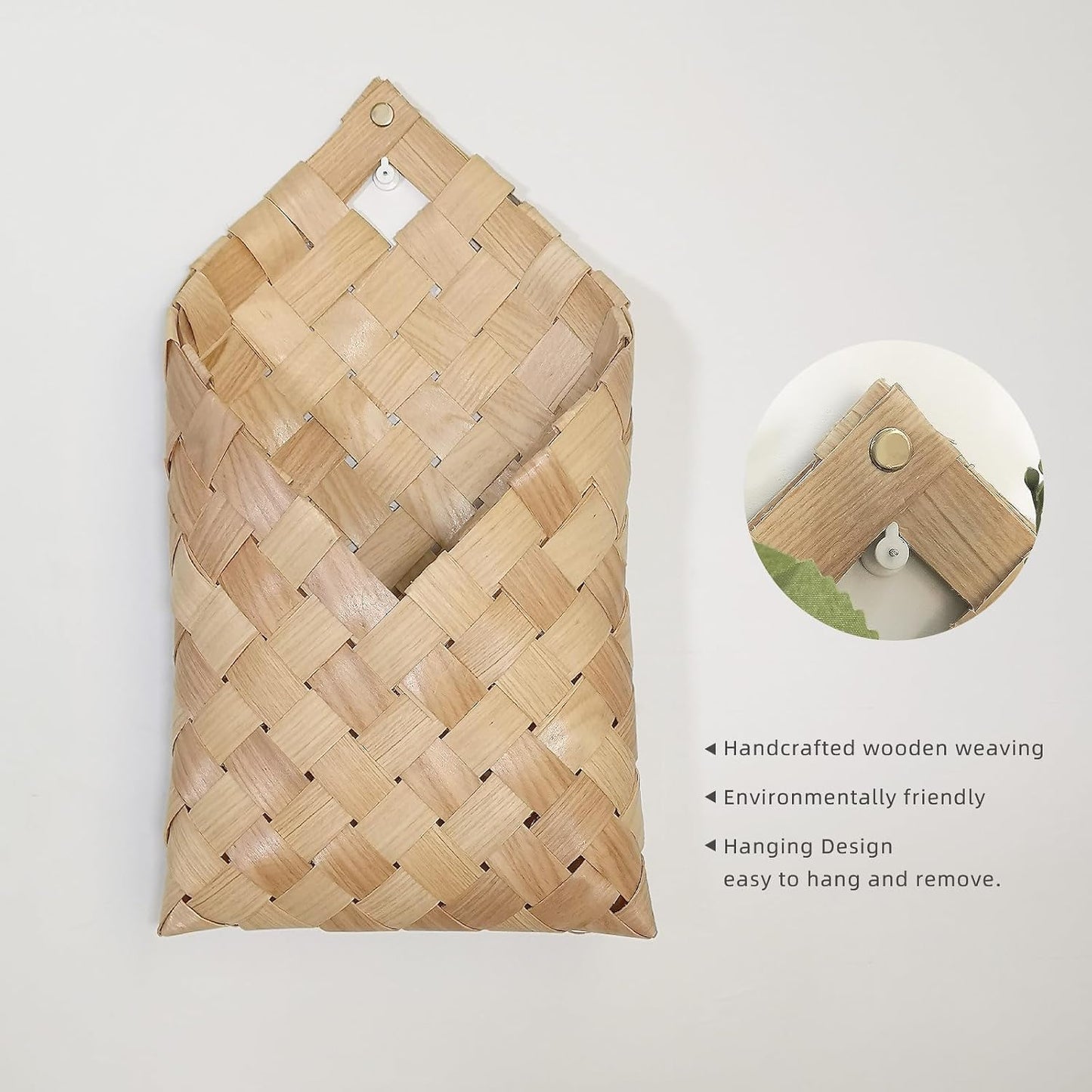 Woven Wall Hanging Basket