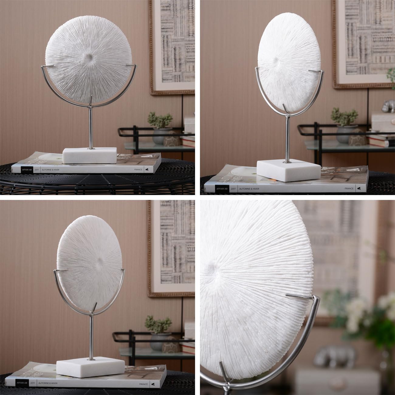 Modern Sculpture Decor Abstract Figurine Statue Screen Art Home Gift