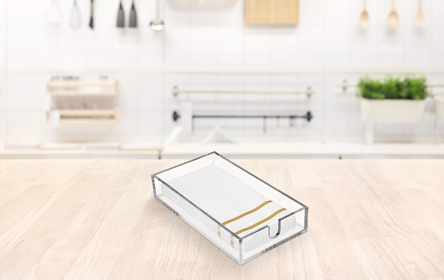 Acrylic Napkin Holder / Clear
