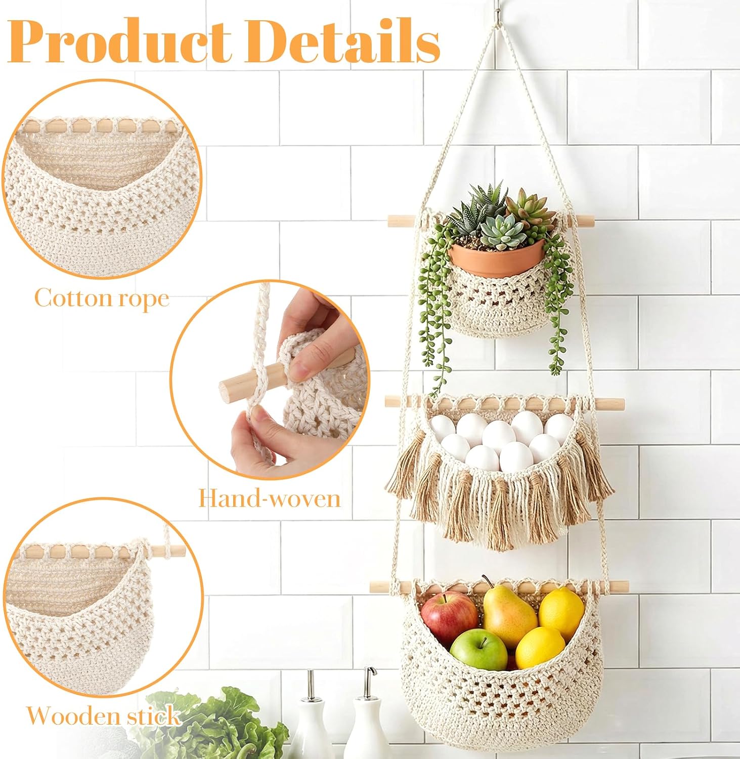 Woven Jute Baskets for Organizing