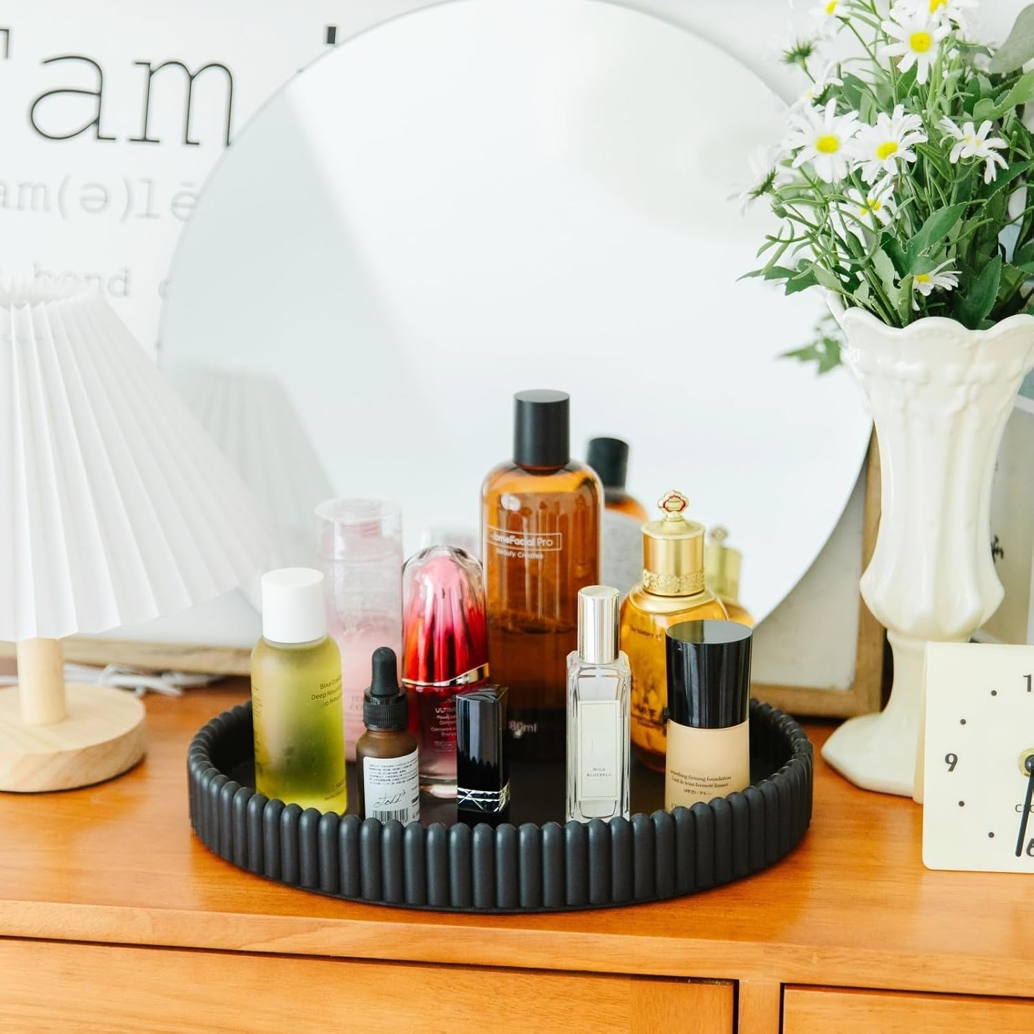 Decorative Tray / Black1 / Black / 11.8 Inch