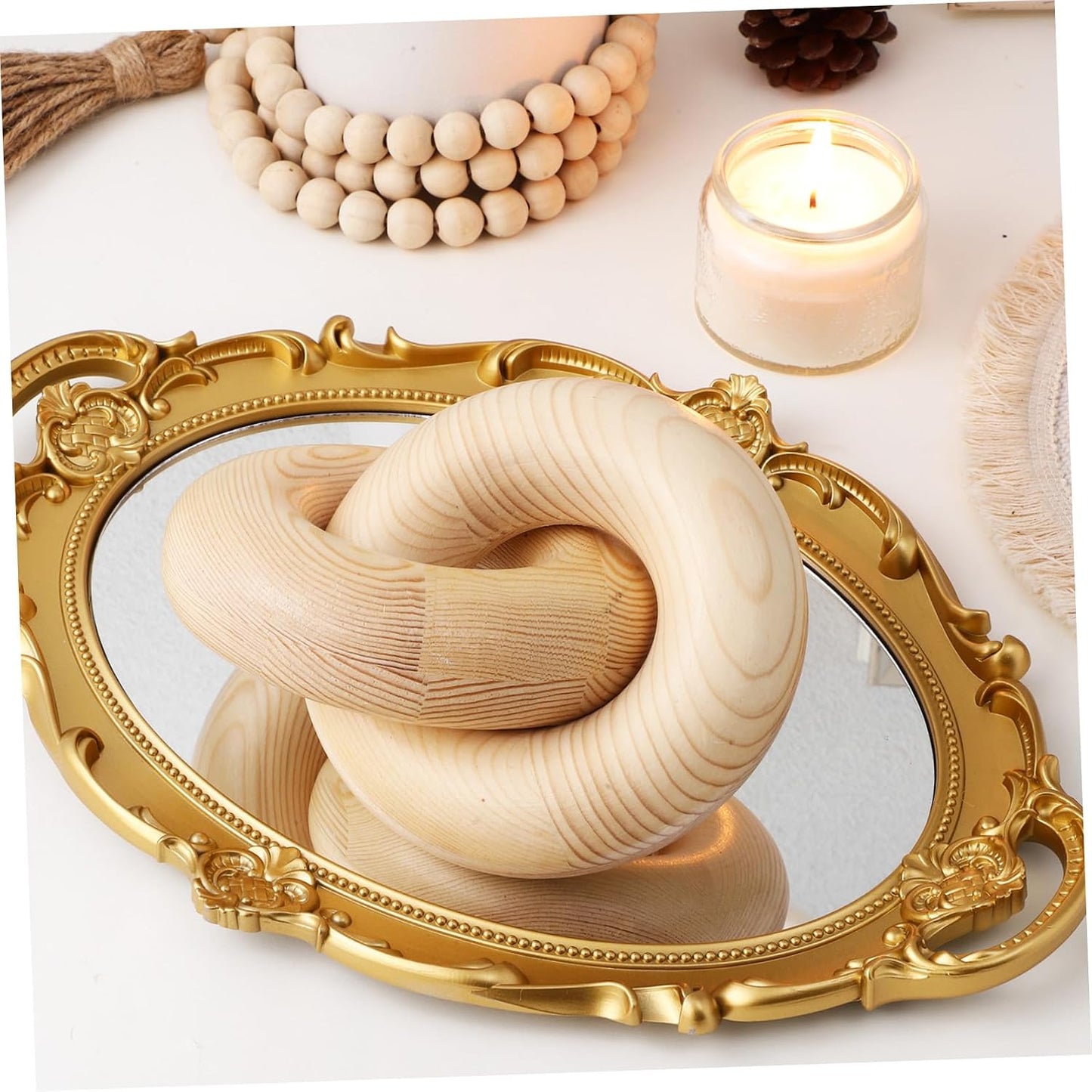 Wood Knot Decor / Natural