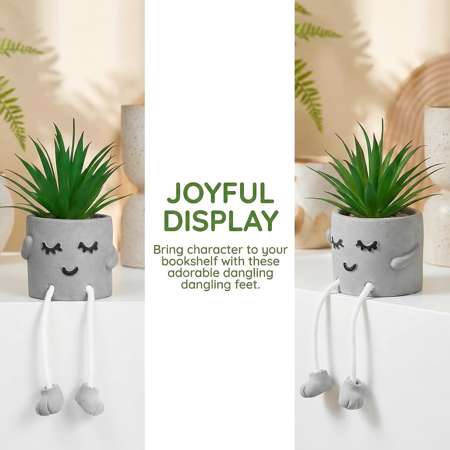 Small Artificial Succulent Plant in Pot 1PC / Beam