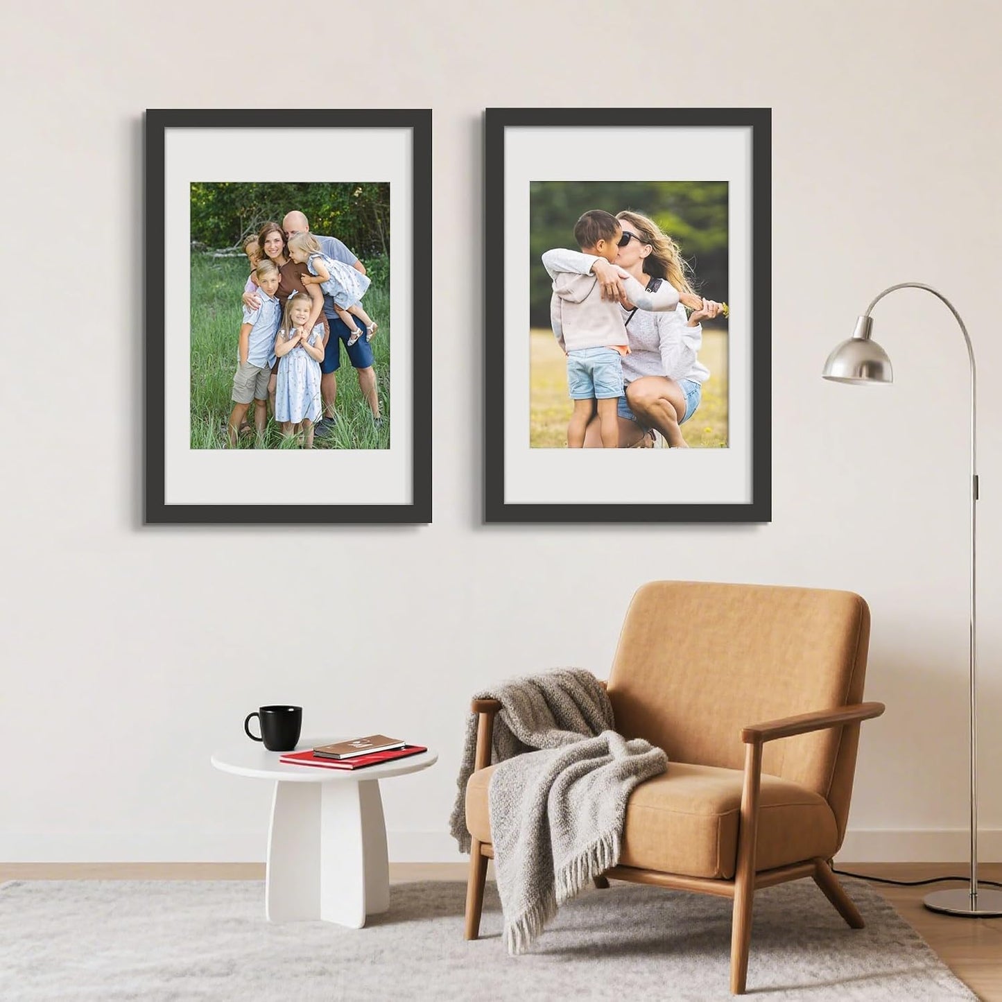 22.375x34 Black Poster Frame, Picture Frame for Wall, 3 Pack | Fits 18x24 Photos With Mat or 22.375x34 Without Mat