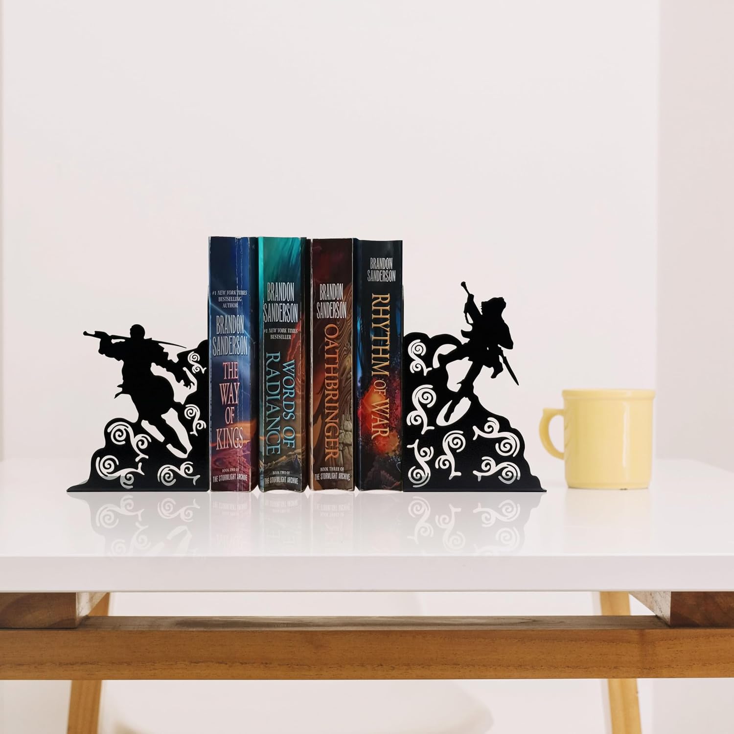 Sturdy Metal Bookends / Fantasy Bookends