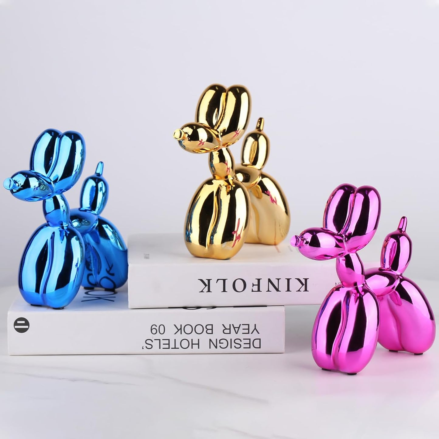 Statue Home Decors / Gold / 3.9*3.9*1.5inch