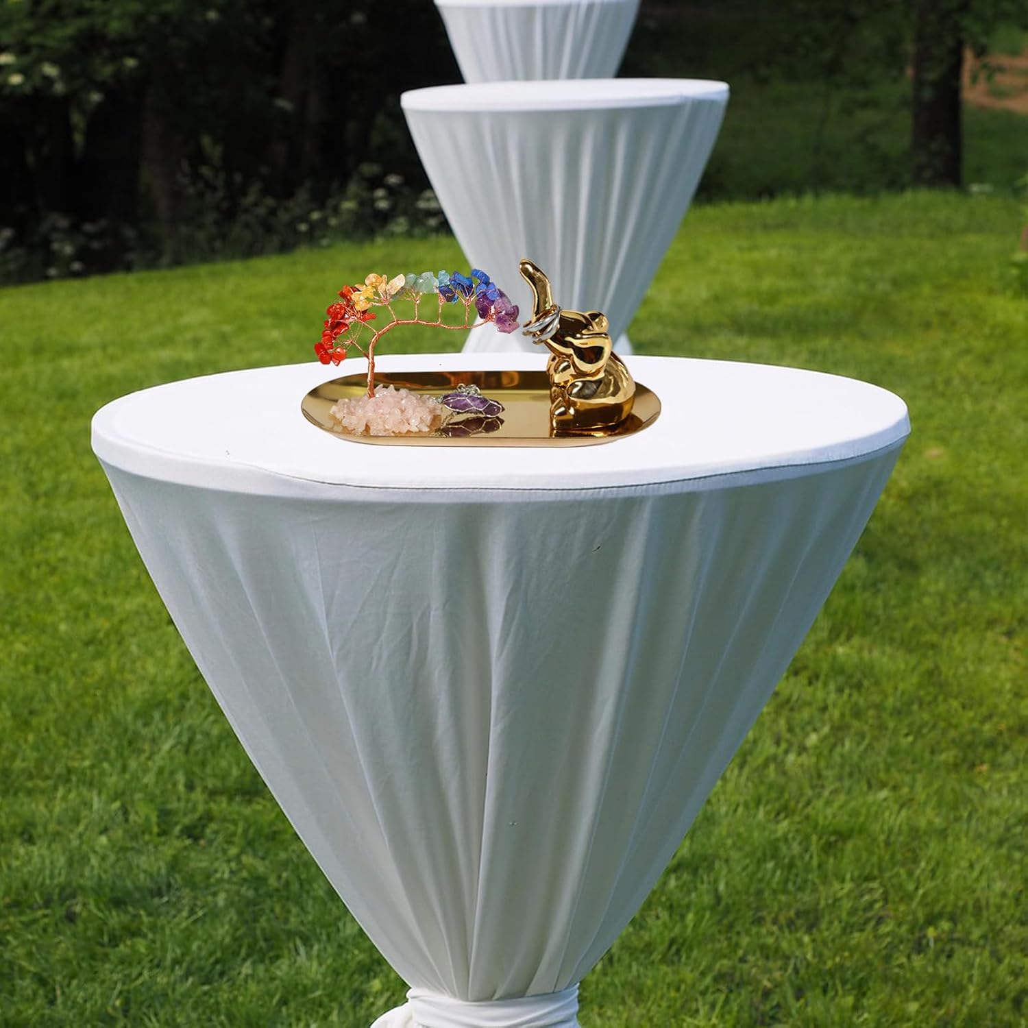 Ring Holder for Jewelry / Gold Elephant