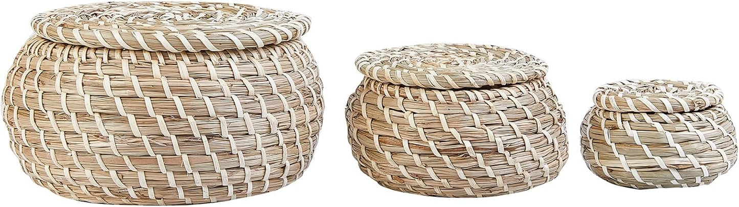 Small Wicker Basket / Set of 3