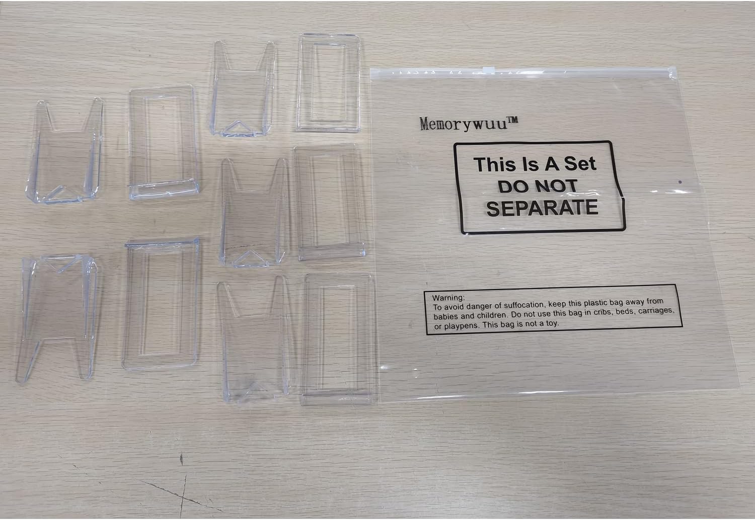 36 Pack Acrylic Book Stand for Display Adjustable, 4.2in H | Clear Display Holder Easel Collector Stand for Home
