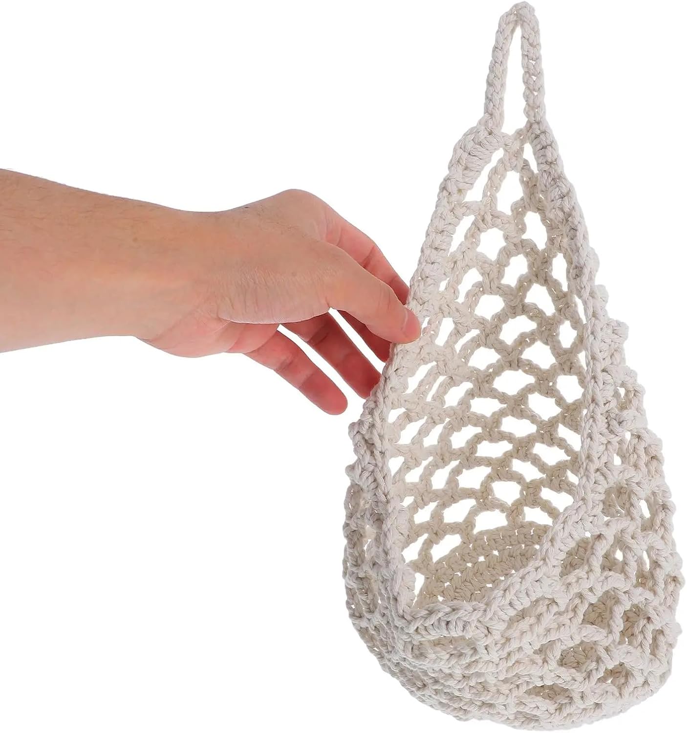 Wall Planters / 2PK Hanging Planter for Pot / White / 6 Inch