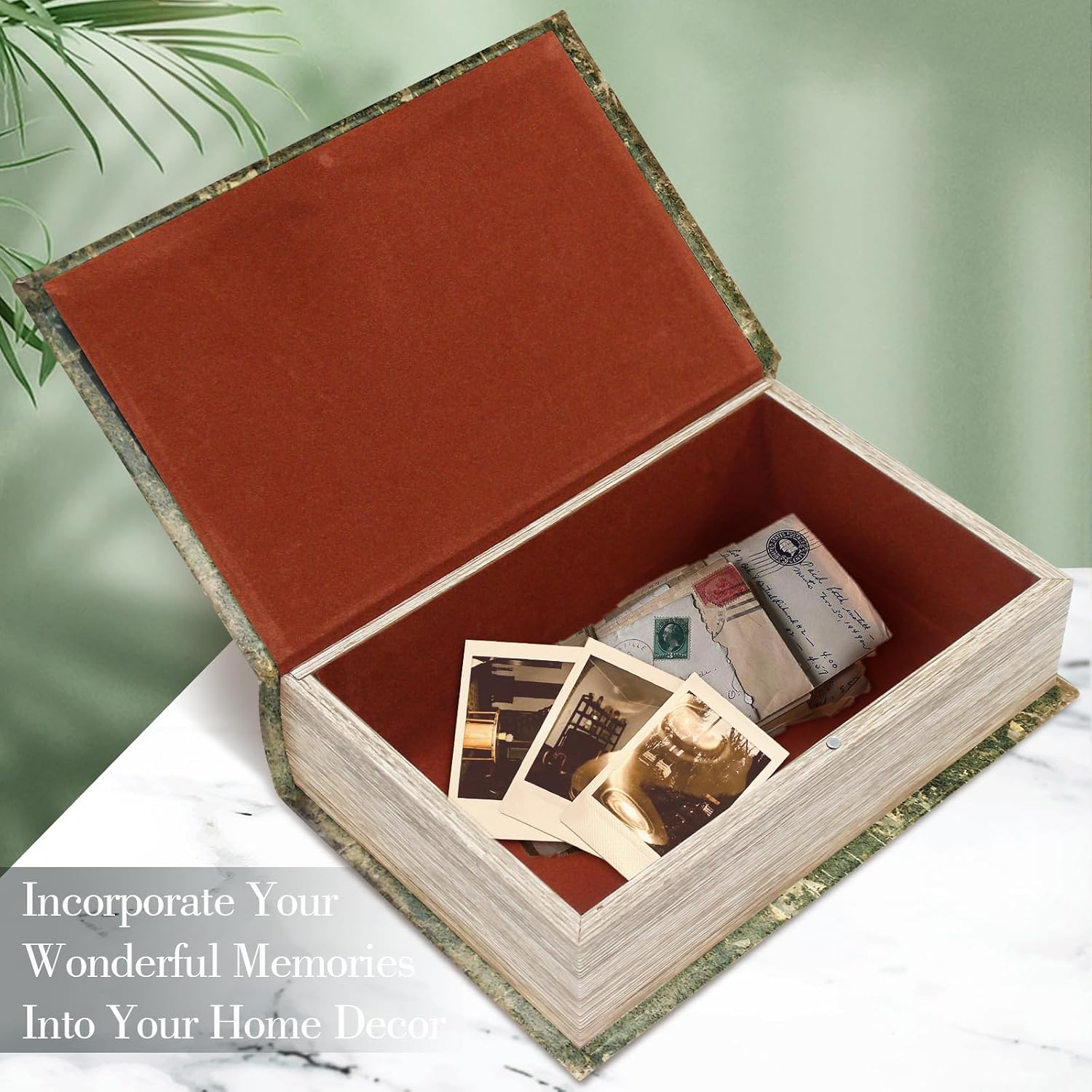 Vintage Guardian Book Safe / Green