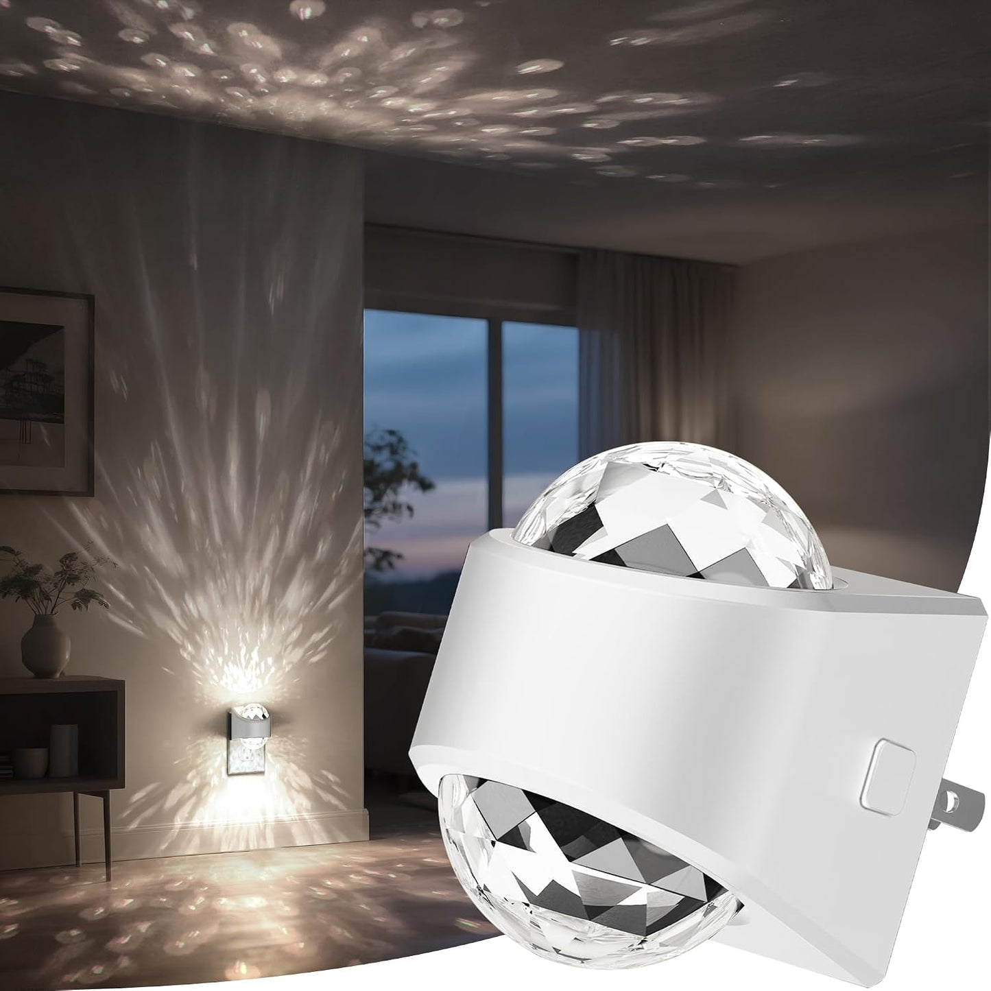 Briignite Night Lights Plug into Wall, Night Light Dimmable Brightness