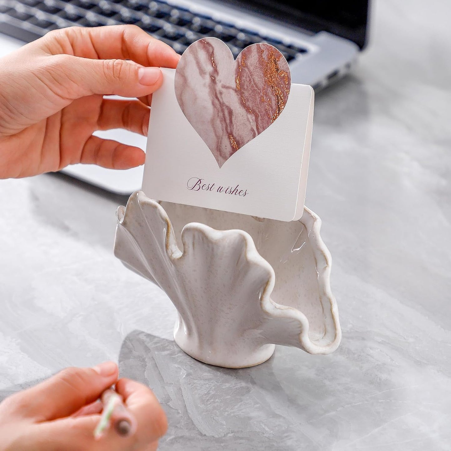 Ceramic Sponge Holder / White
