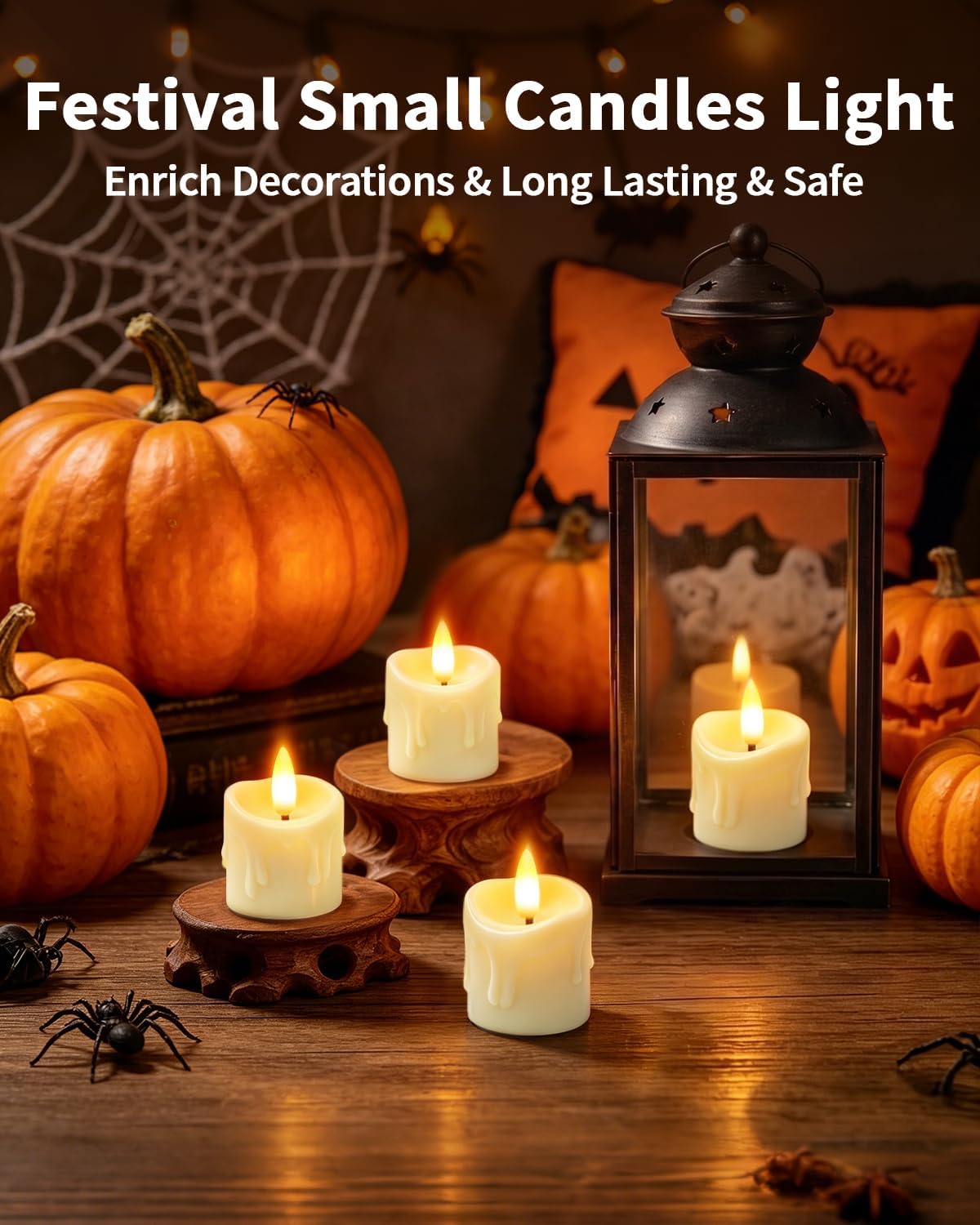 12 Pack Small Rechargeable Flameless Candles with Remote Timer | 1.5"x2" LED Tea Lights Flickering Mini Candles Battery