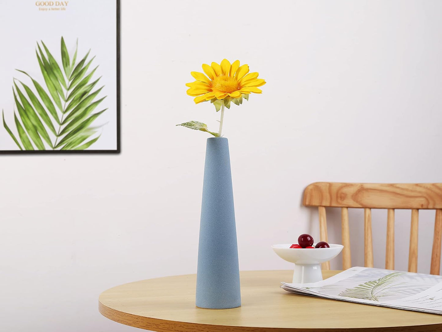 Ceramic Vase / Modern Home Decor Ceramic Vases / Sj White