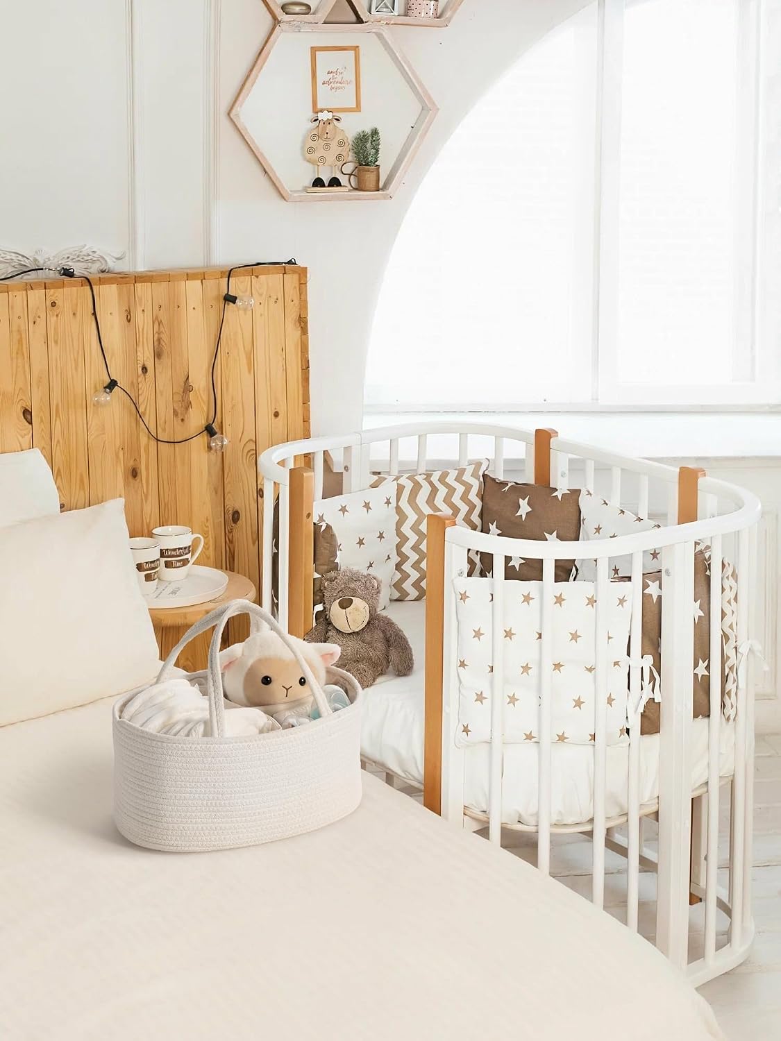 Baby Storage Basket / Off White / Small