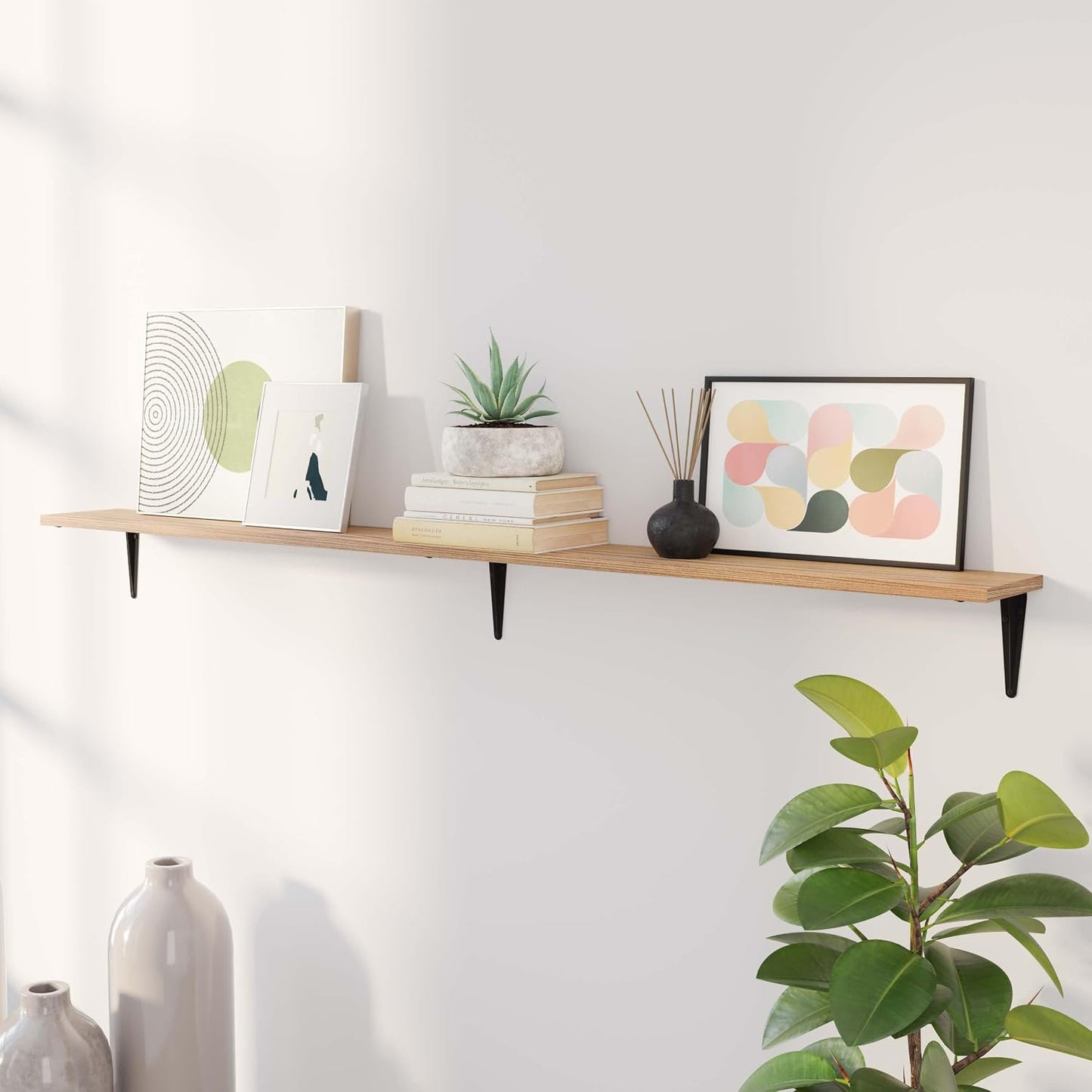 Arras Floating Shelf / 60 Inch / Set of 60