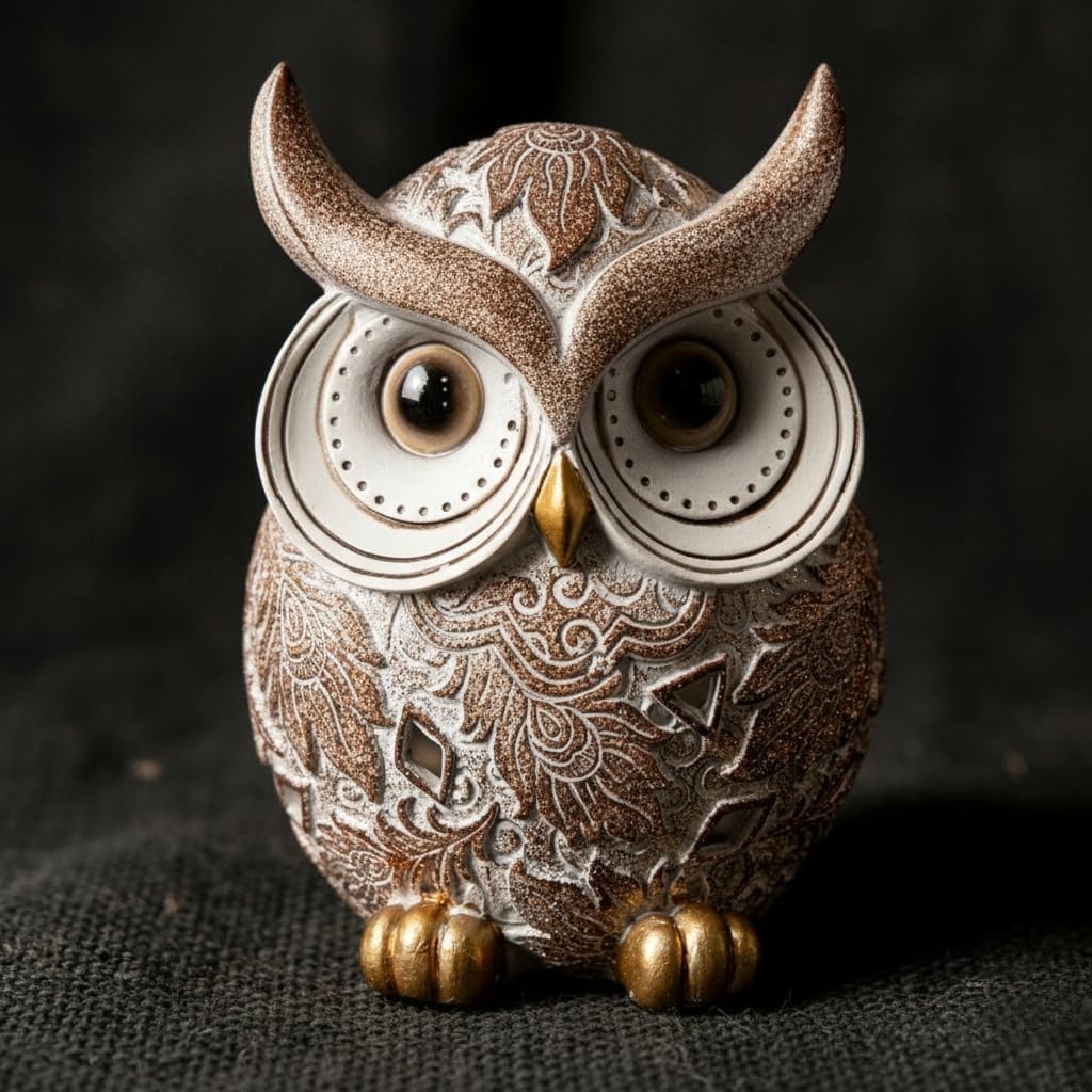 Owl Statue and Figurine