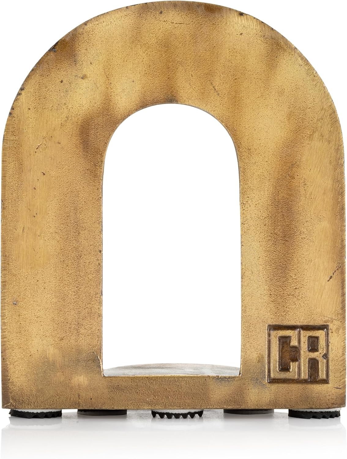 Cast Iron Brick Arch Bookends Set