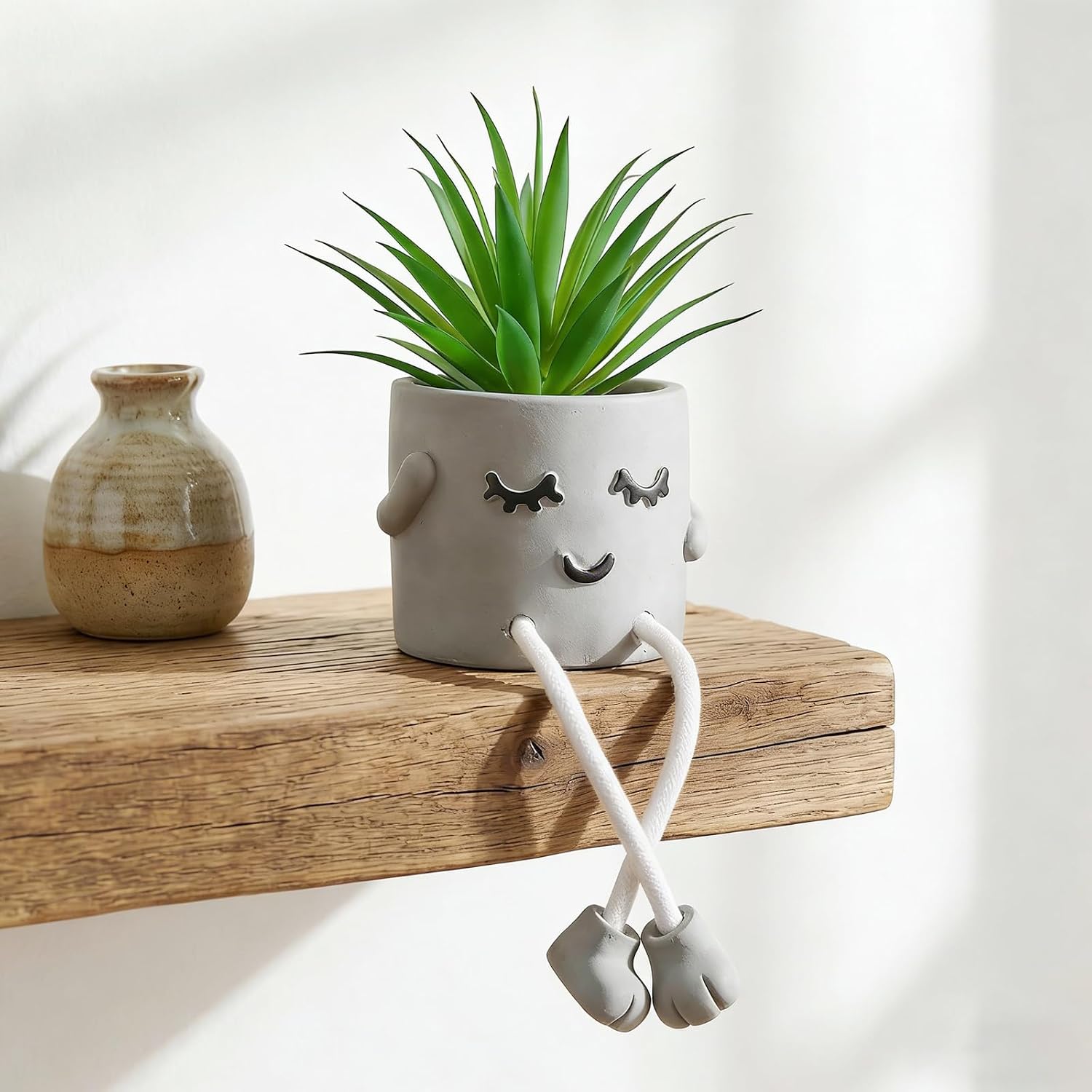Small Artificial Succulent Plant in Pot 1PC / Beam