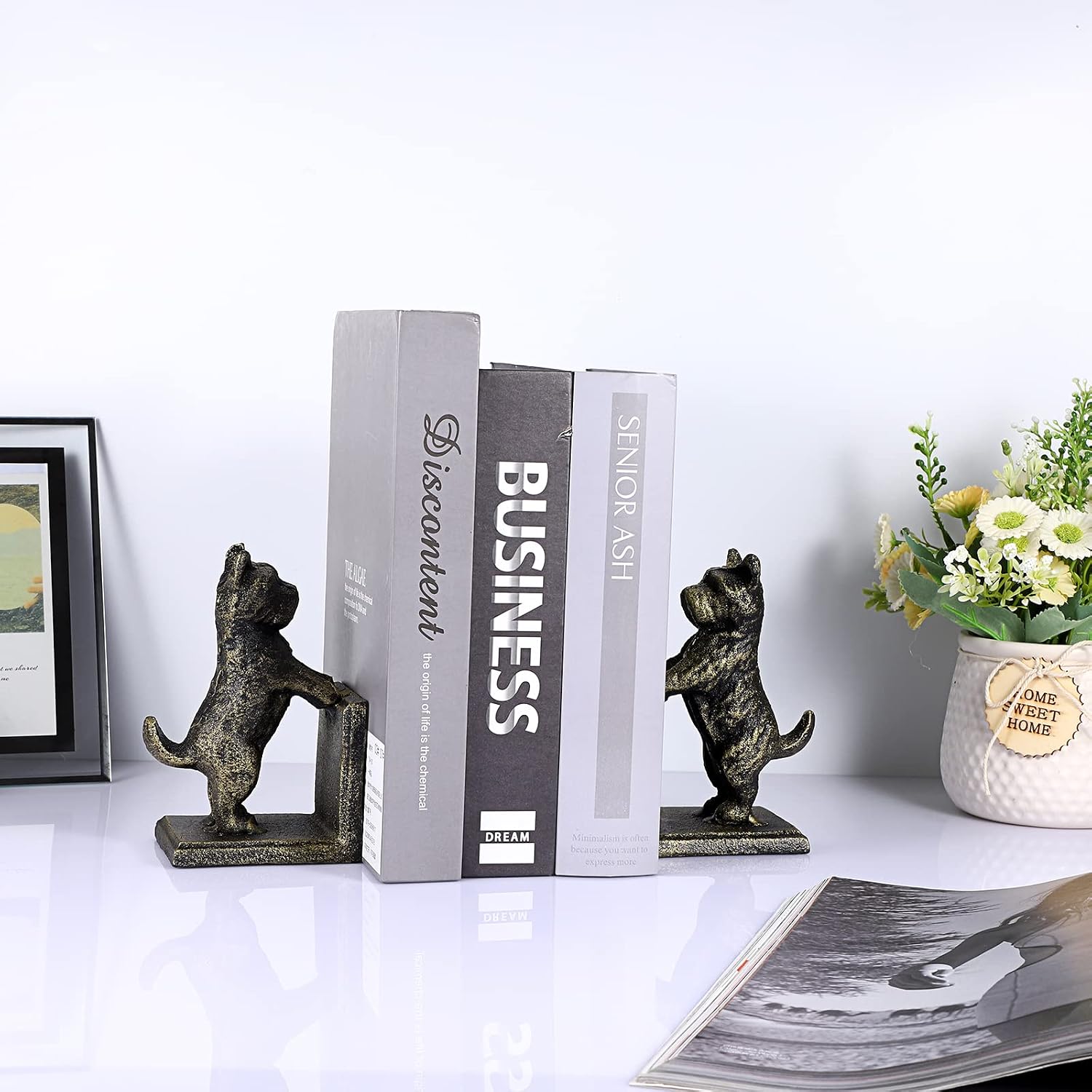 Heavy Duty Book / Dog Shape / Set of 2