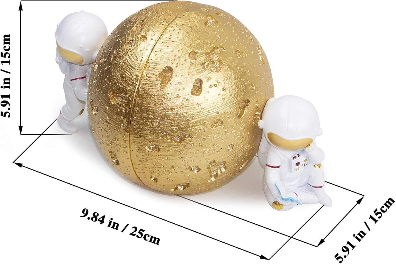 Moon Book Stoppers to Hold / Gold