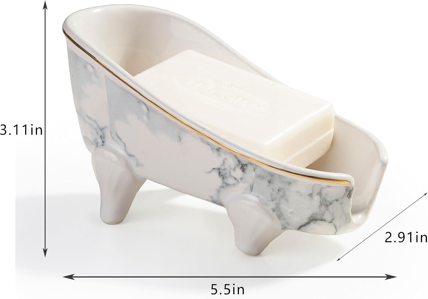 Ceramic Bar Soap Holder