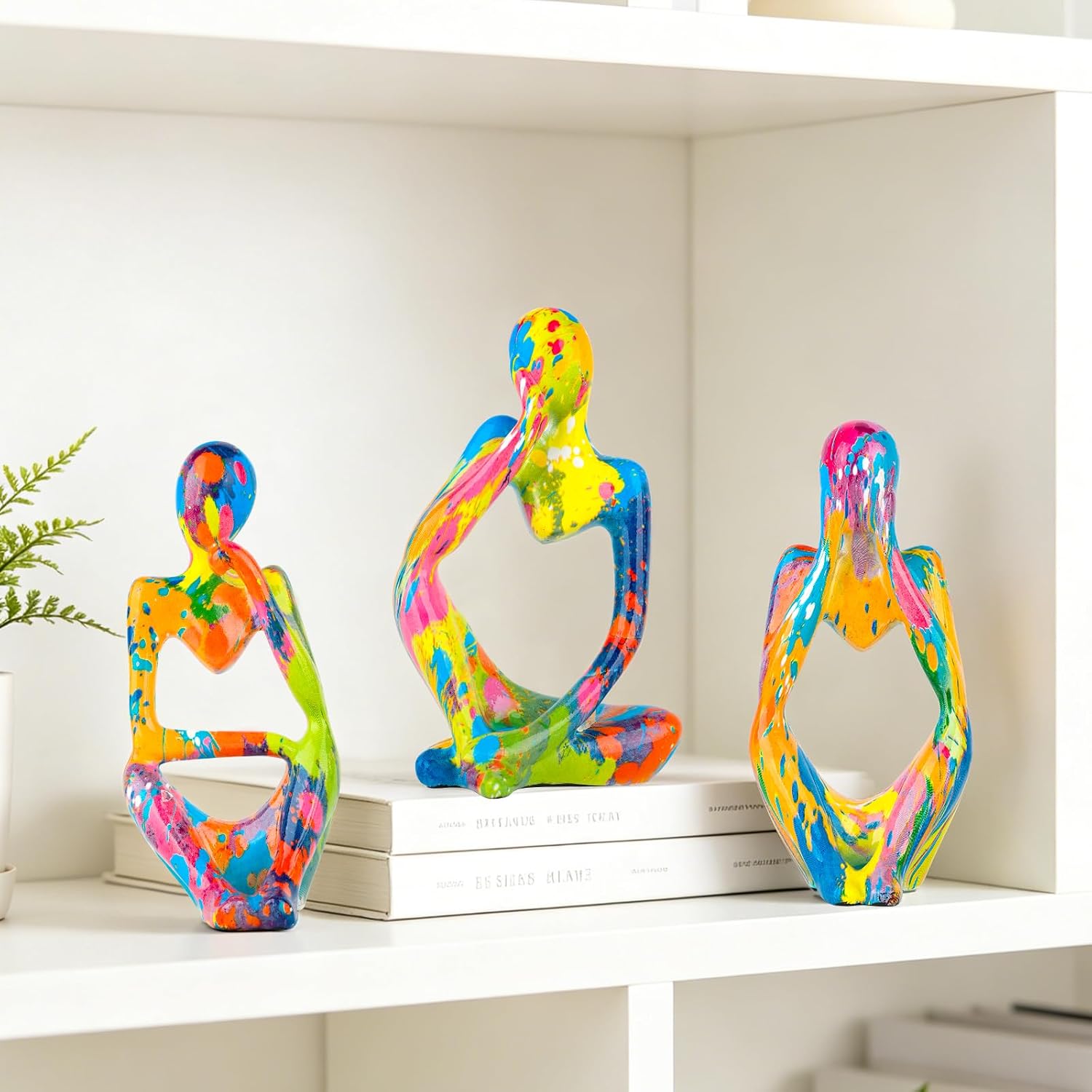 Modern Pop Art Figurine / Set of 3