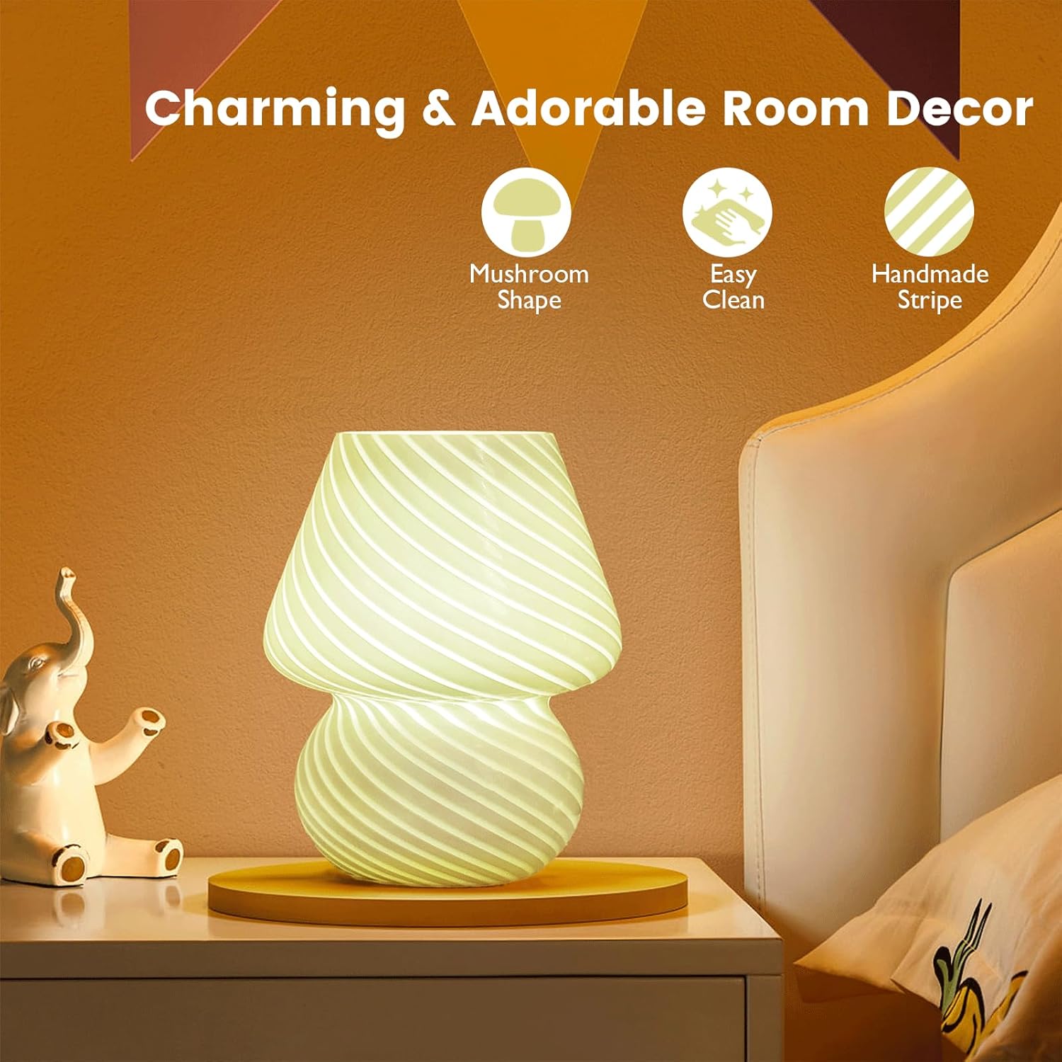 Free Dimming Nights Light / Stripegreen