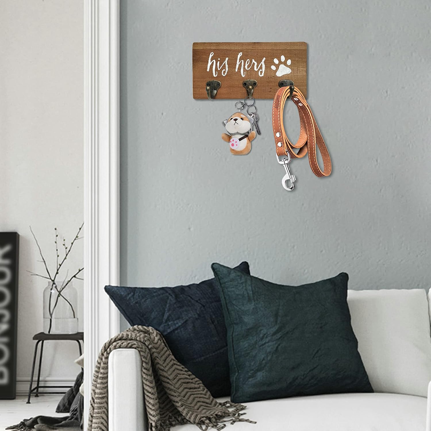 Decorative Rustic Entryway Hooks