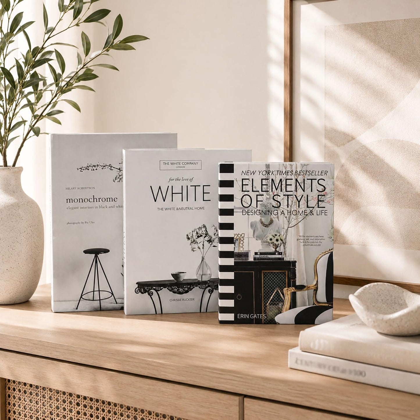 Faux Books for Decoration / Set of 3