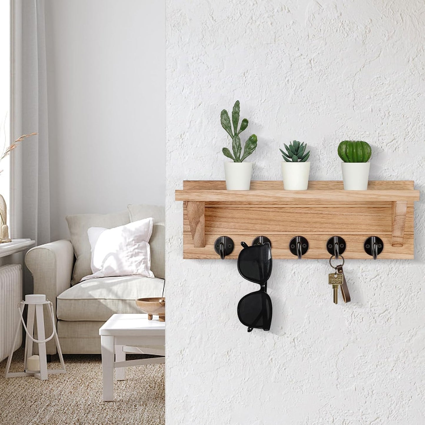 Wall Key Holder / Wood
