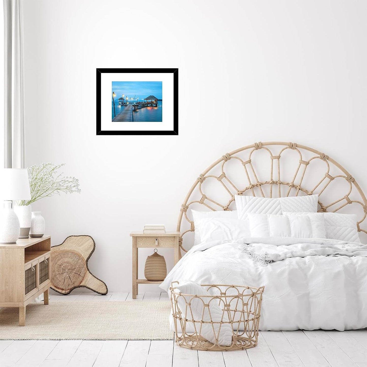 10x14 Picture Frame Set of 12 for 30 x 40 cm Diamond Art Painting, Display 8.5x11 with Mat or 10x14 without Mat, Wood
