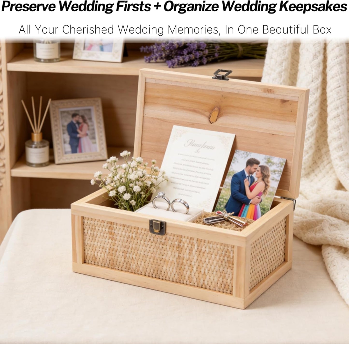 Rattan Decorative Boxes / Natural