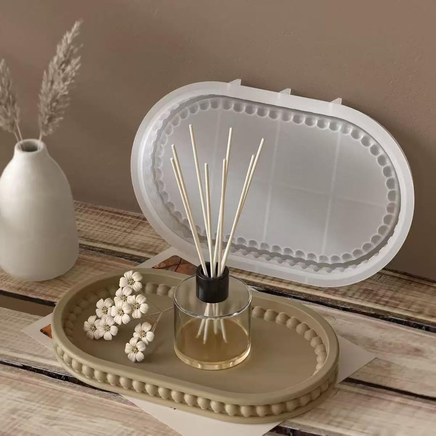 Resin Tray Mold / Oval / Set of 2
