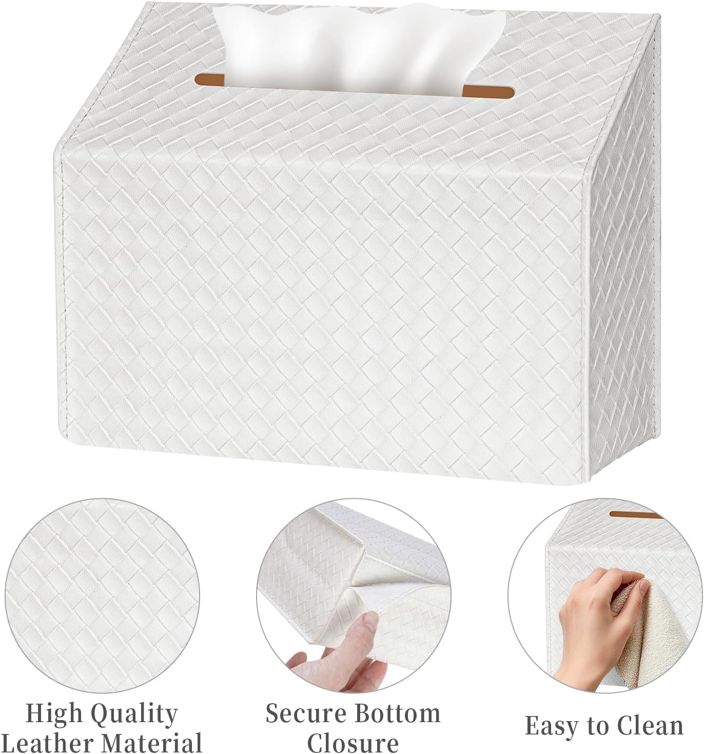 Versatile Design for Countertops and Towel Racks / White