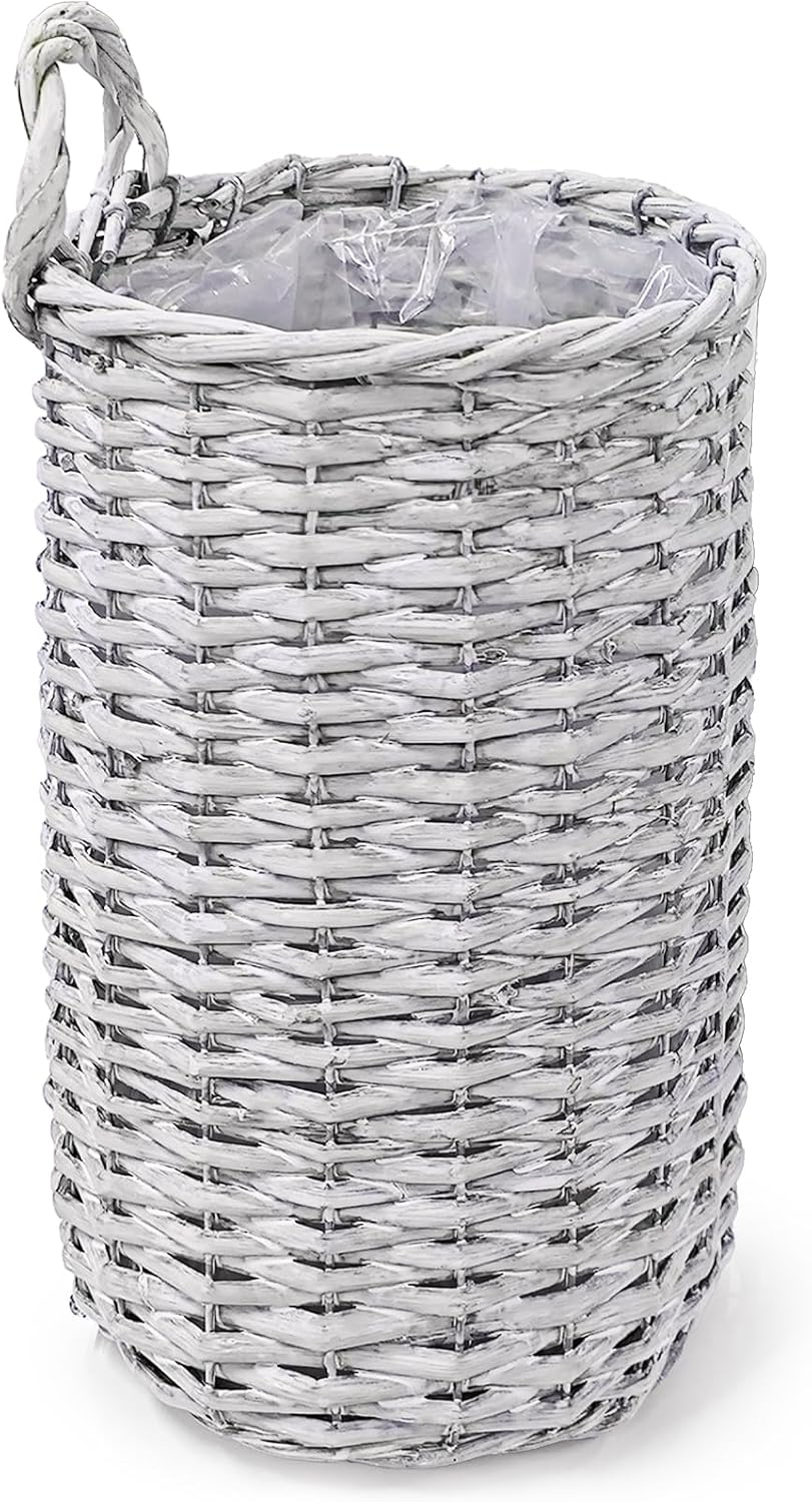 Wall Hanging Wicker Basket / Set of 2