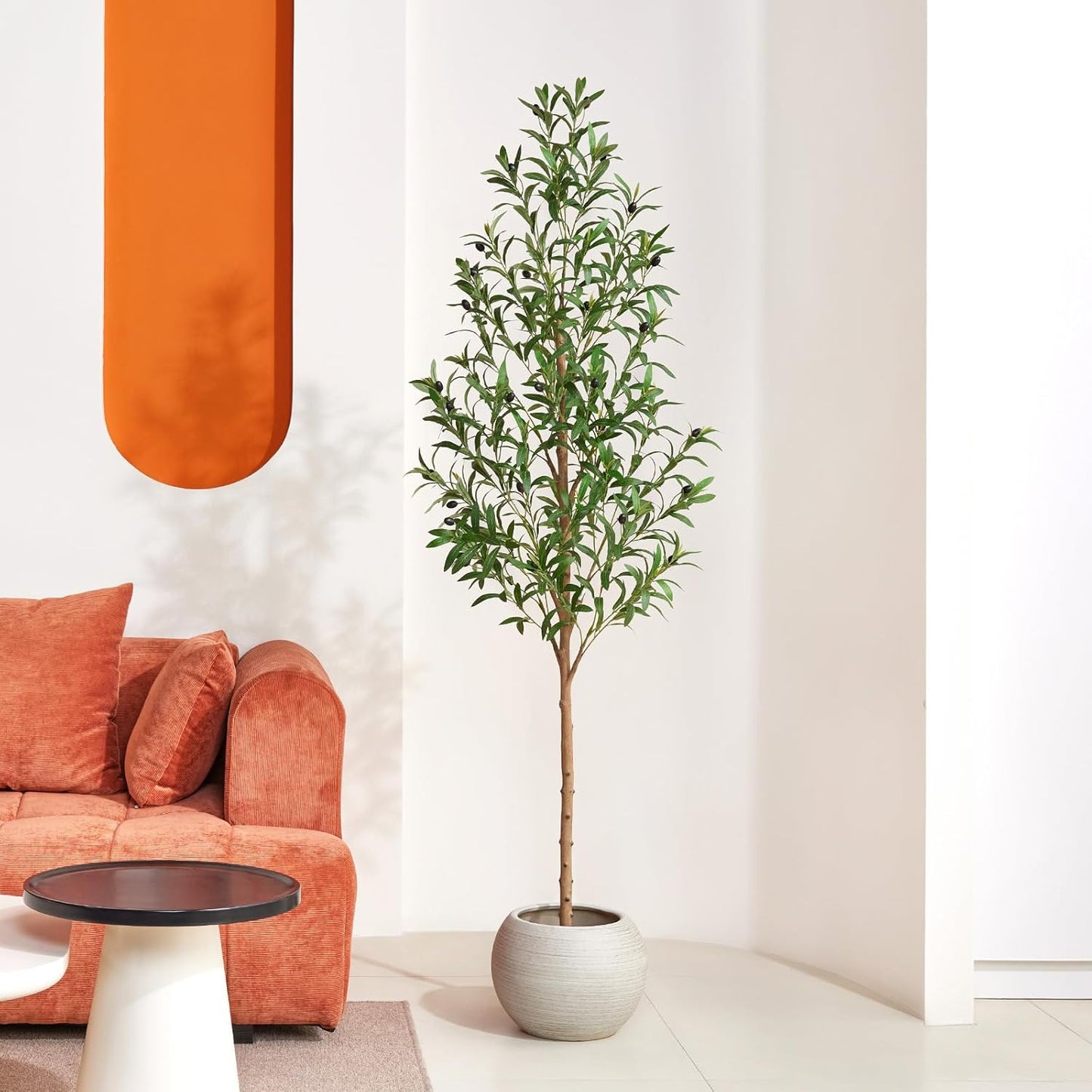 Large Fake Potted Plant / 6ft / 6 Inch
