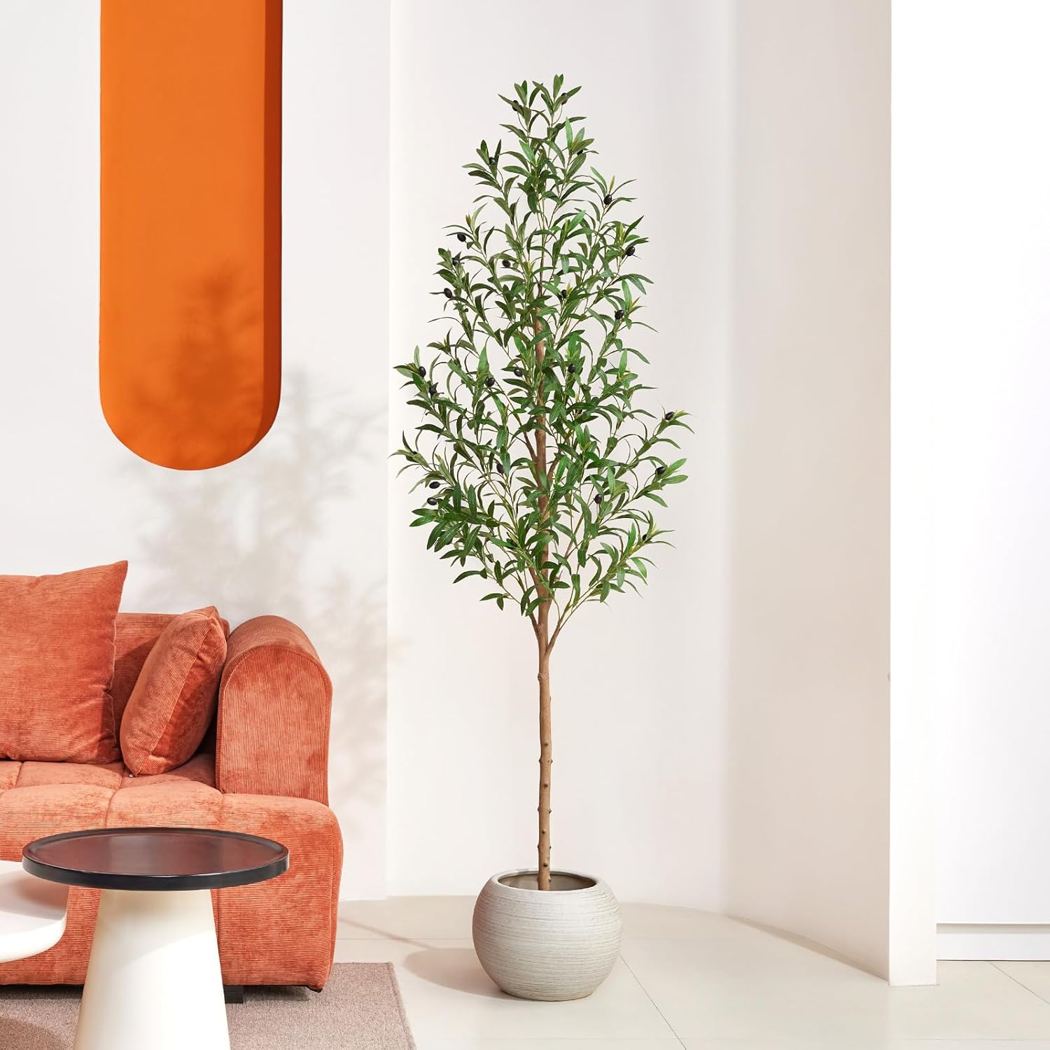 Large Fake Potted Plant / 6ft / 6 Inch
