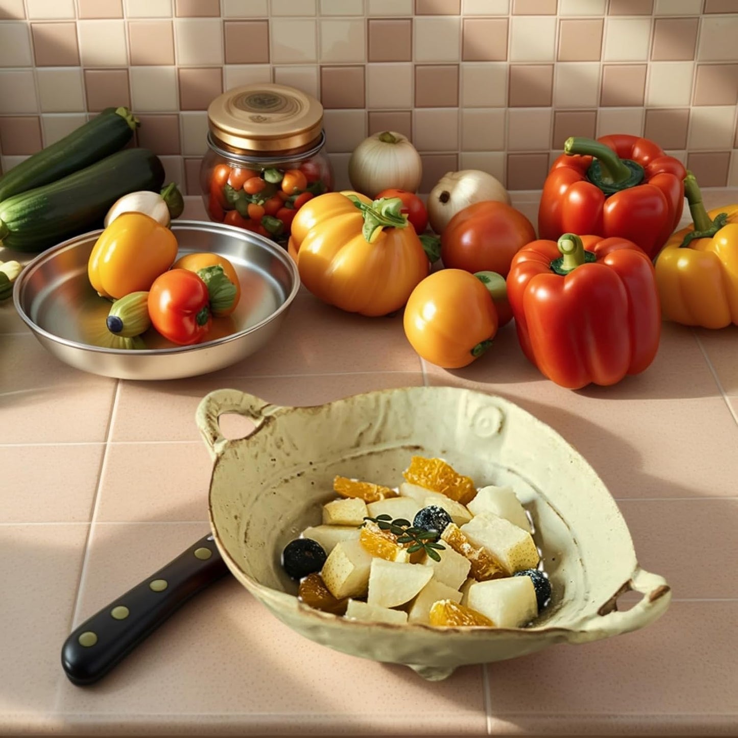 7.7'' Candy Dish Fruit Holder