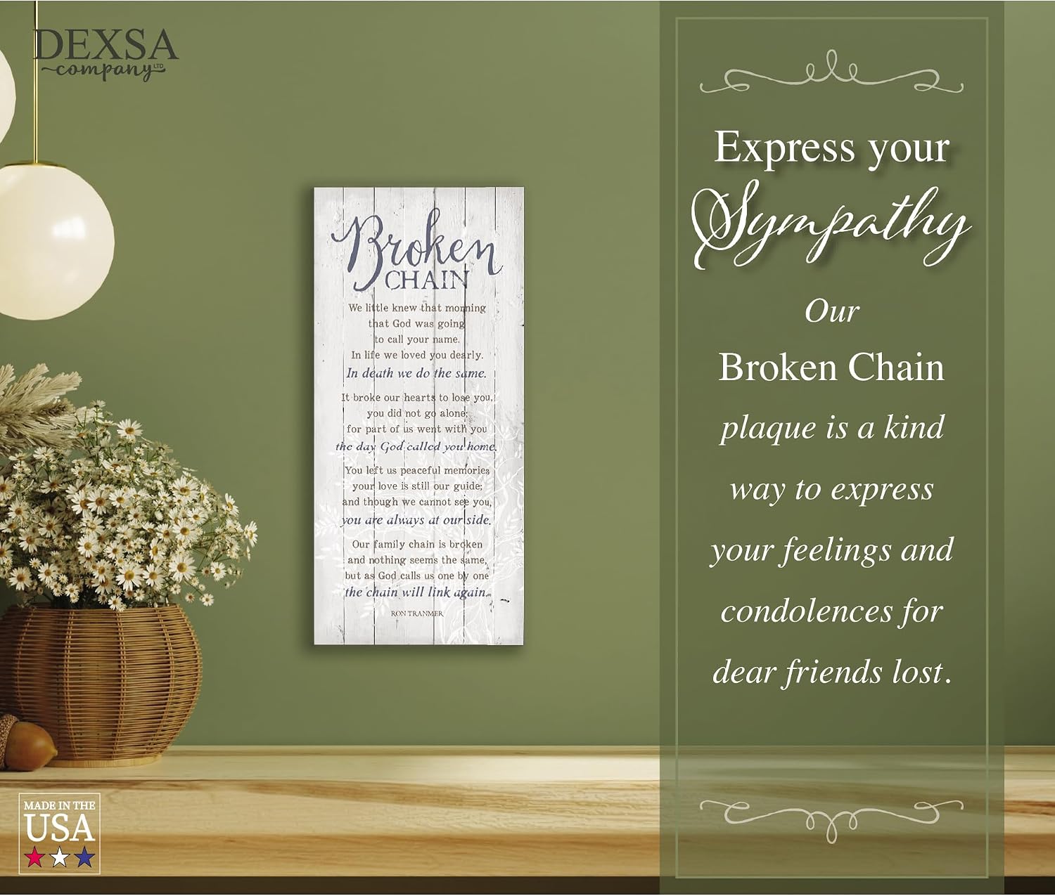 Classy Frame Wall Hanging Decoration / 5.5 x 12