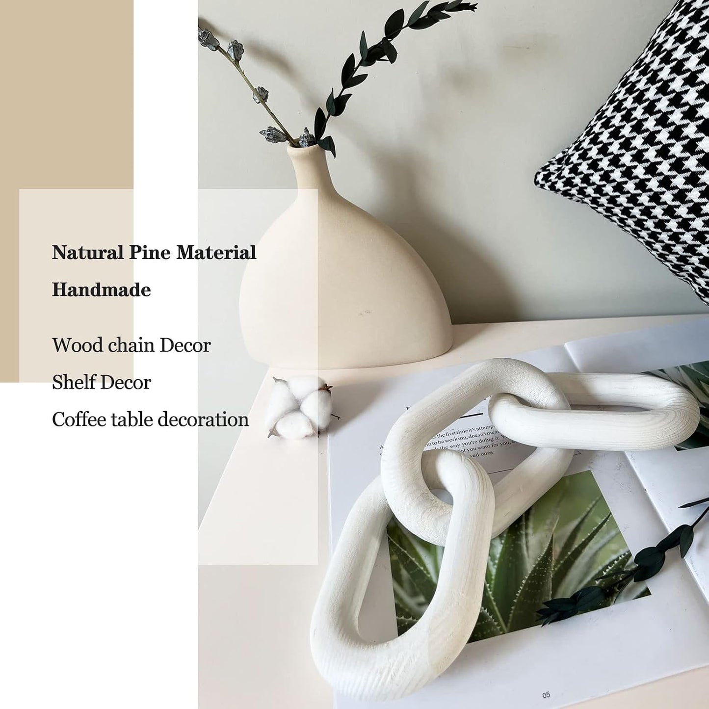 Wood Chain Link Decor / B